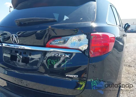 2015 Acura Rdx из США, поврежденный, VIN 5J8TB4H57FL017451